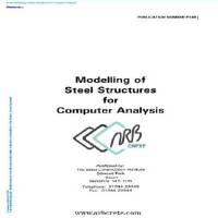  دانلود کتاب لاتین مدلسازی سازه های فولادی برای تجزیه و تحلیل کامپیوتری شماره